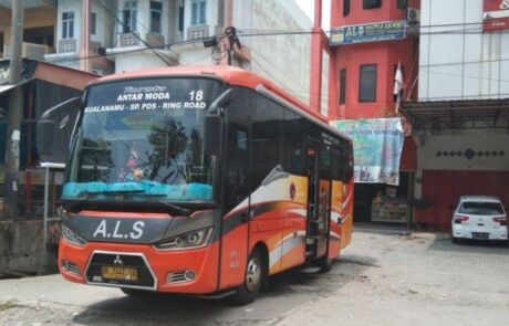 ALS bus from Airport to medan city and Binjai
