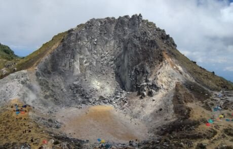 Mount Sibayak Crater Berastagi