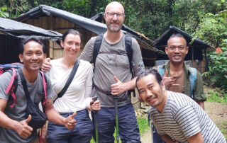 Ready for second day jungle trek tour