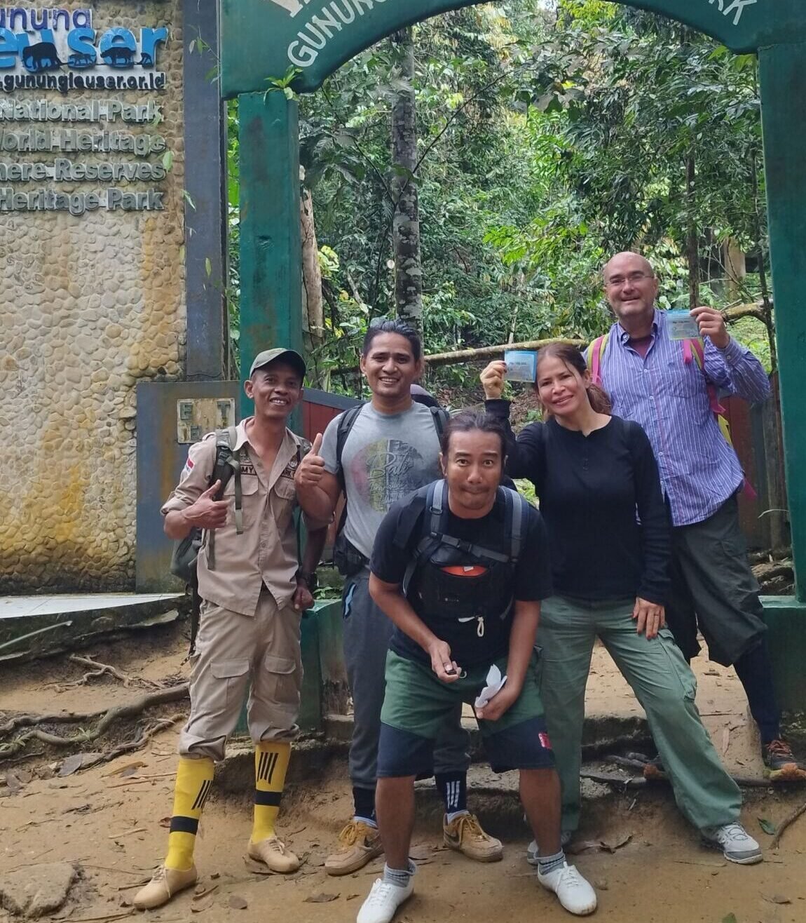 4-day jungle trekking 