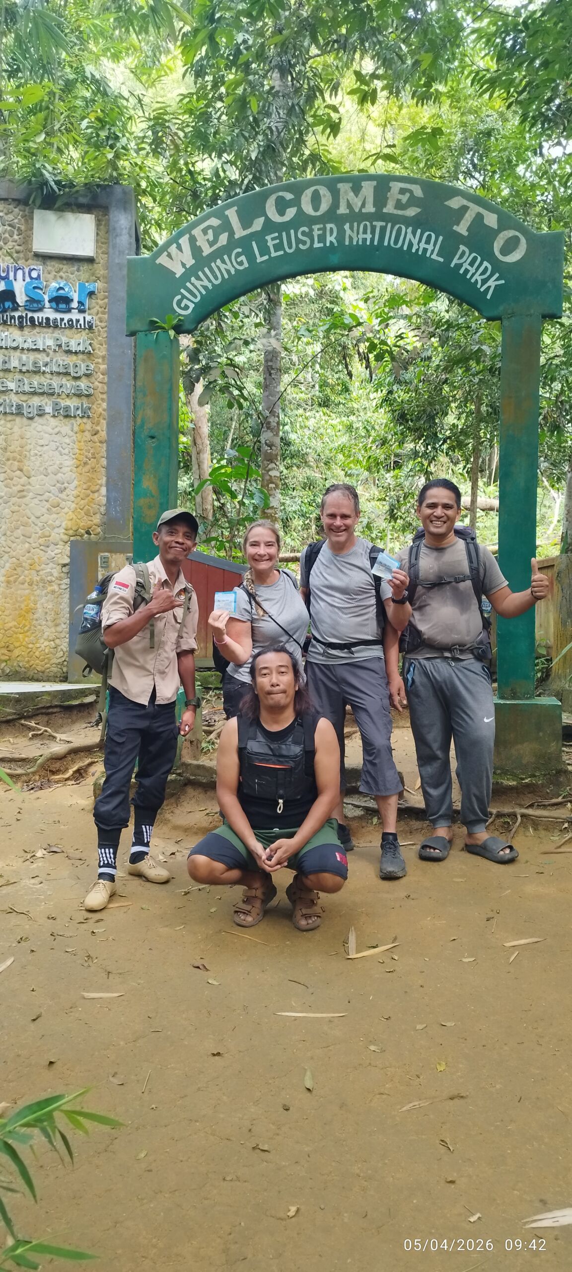 Sumatra National Park Entrance Bukit Lawang Sumatra National Park Entrance Bukit Lawang