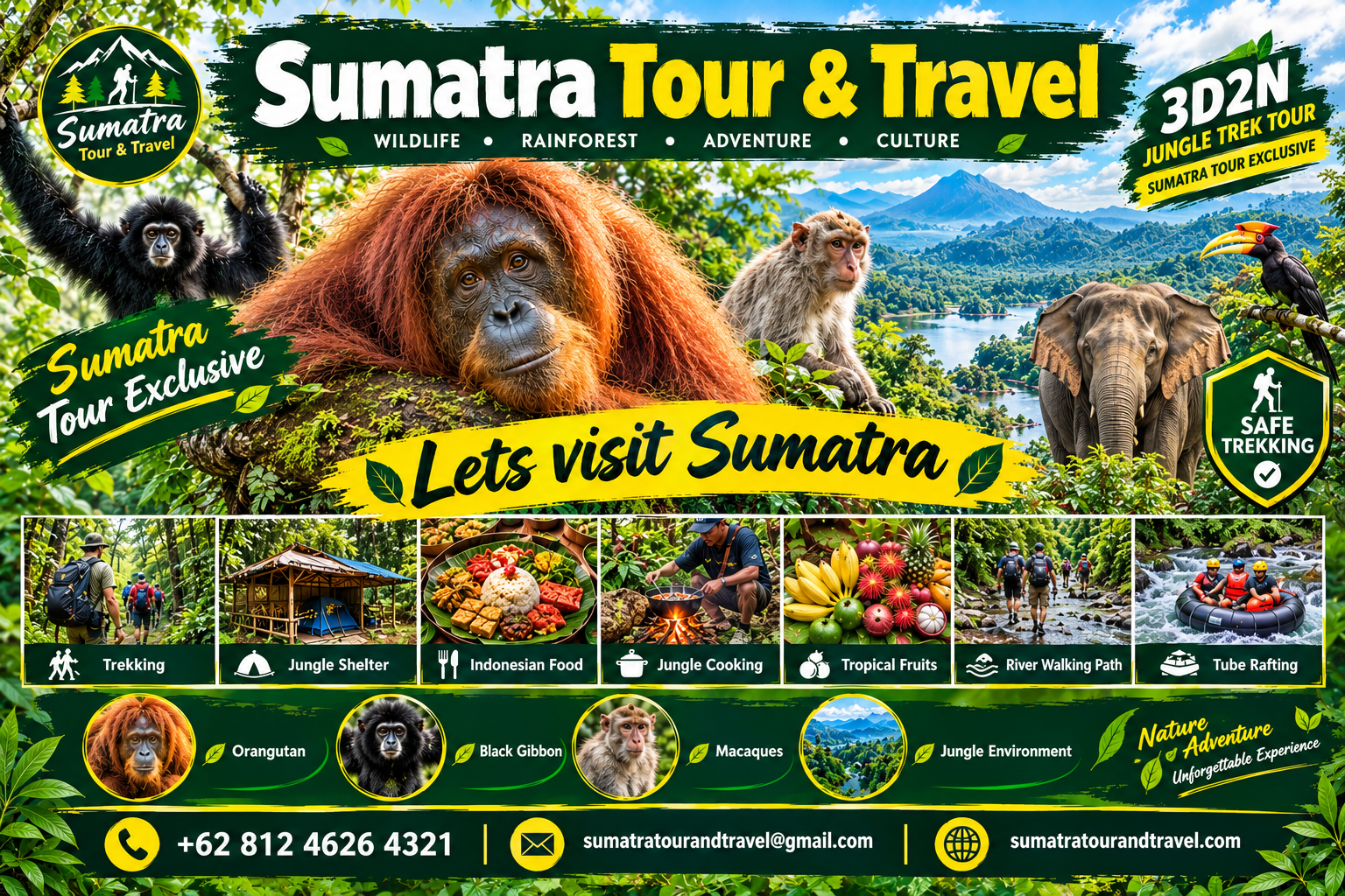 3-day jungle trekking