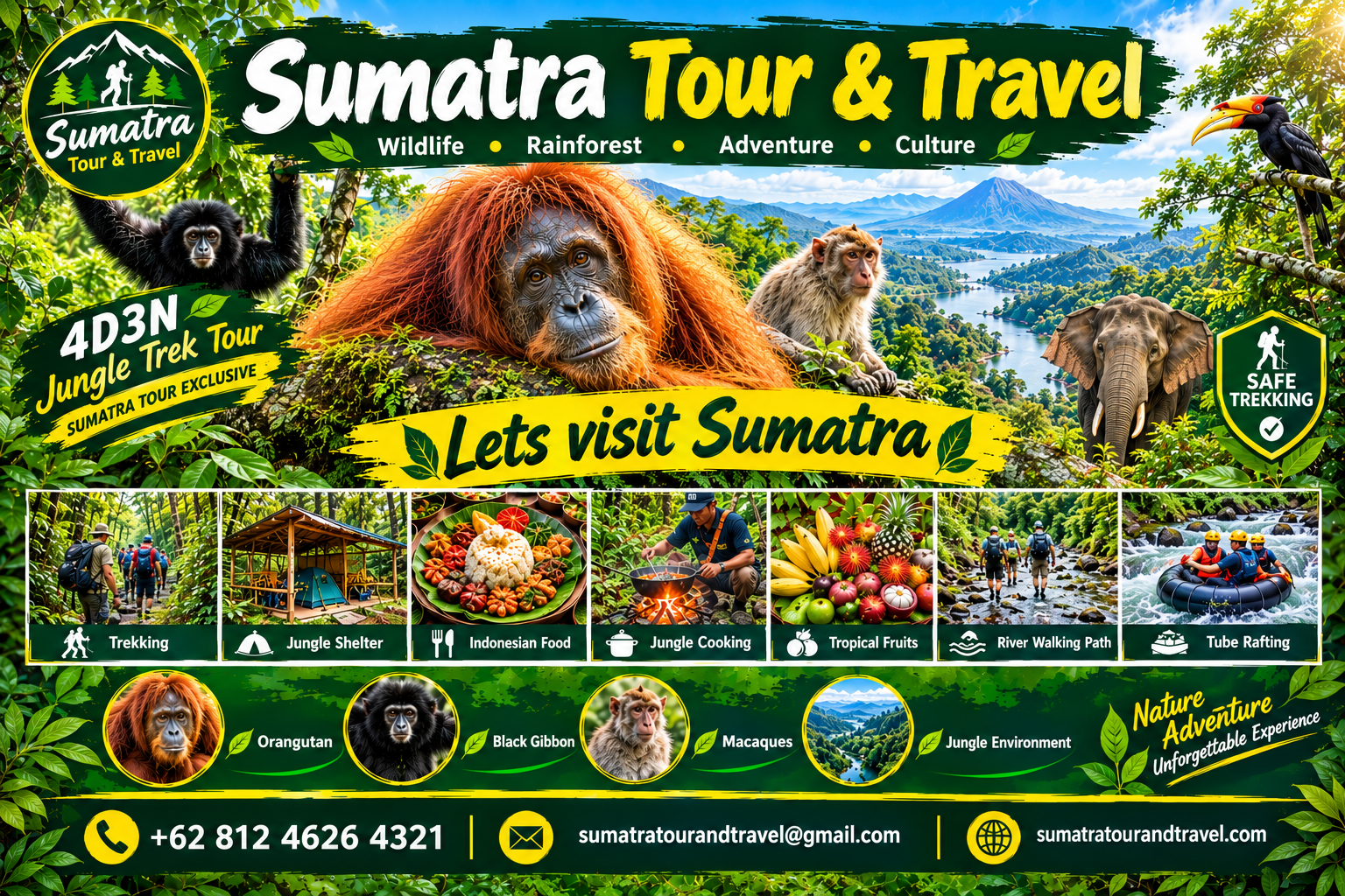 4-day jungle trekking