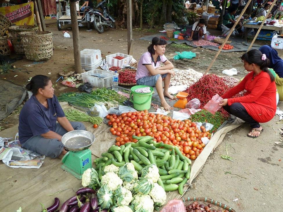 Friday market bukit lawang