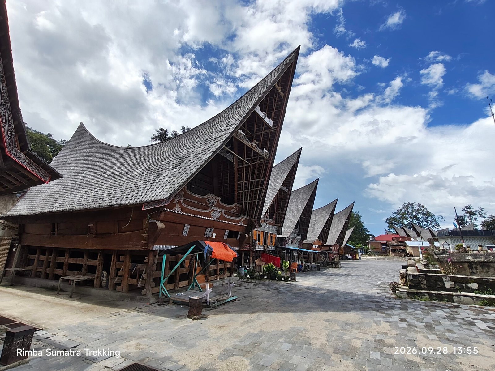 Batak Houses Lake Toba Batak Houses Lake Toba