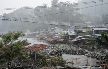 raining in sumatra jungle
